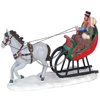 Lemax Sleigh Ride Christmas Village  Characters