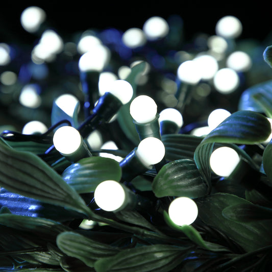 Noma 100 White Berry Battery Lights