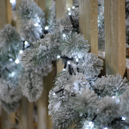 Festive 2000 Cold White Christmas Sparkle Lights