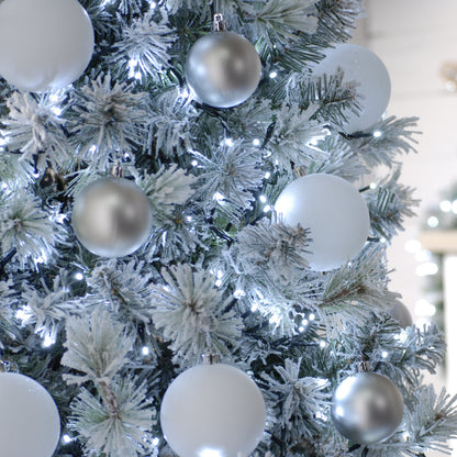 Festive 760 Cold White Sparkle Christmas Lights