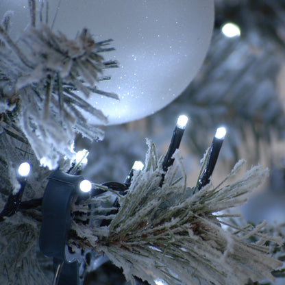 Festive 760 Cold White Sparkle Christmas Lights