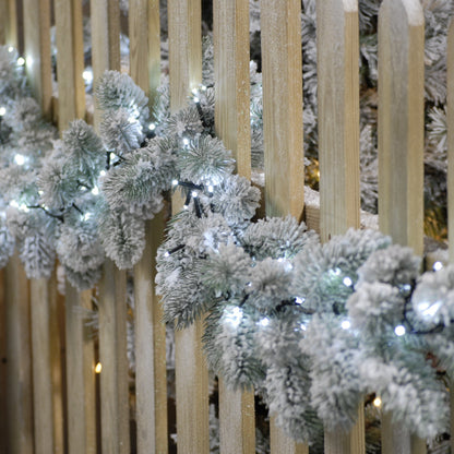 Festive 1000 Cold White Christmas Sparkle Lights