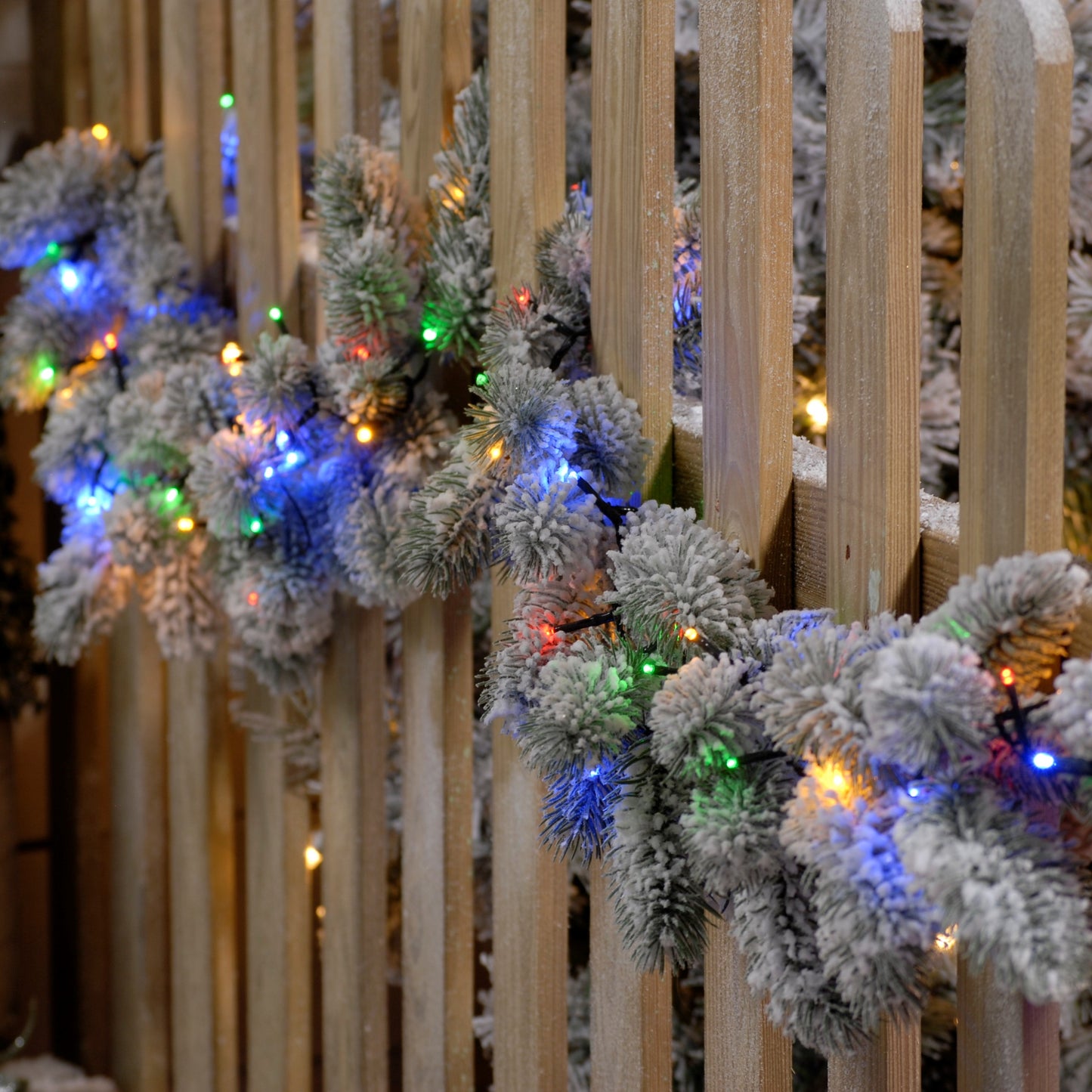 Festive 1000 Multicolour Christmas Sparkle Lights