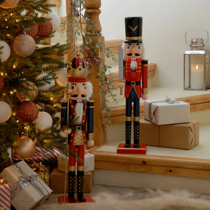 Traditional Nutcracker Christmas Decoration 60cm