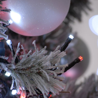 Festive 1000 Candy Cane Red & White Firefly Christmas Lights