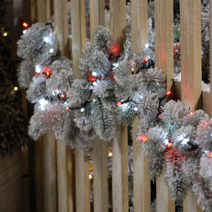 Festive 1000 Candy Cane Red & White Firefly Christmas Lights