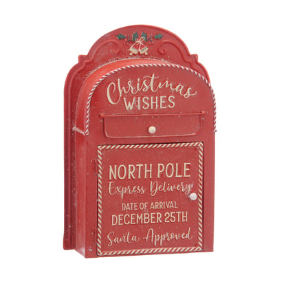 Christmas Wishes North Pole Post Box