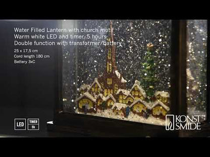 Konstsmide Christmas Market Water Lantern