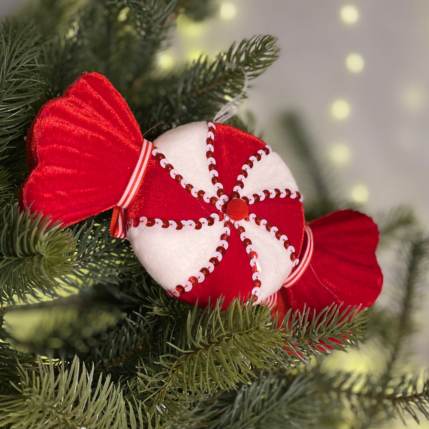 Christmas Candy Cane Sweet Decoration
