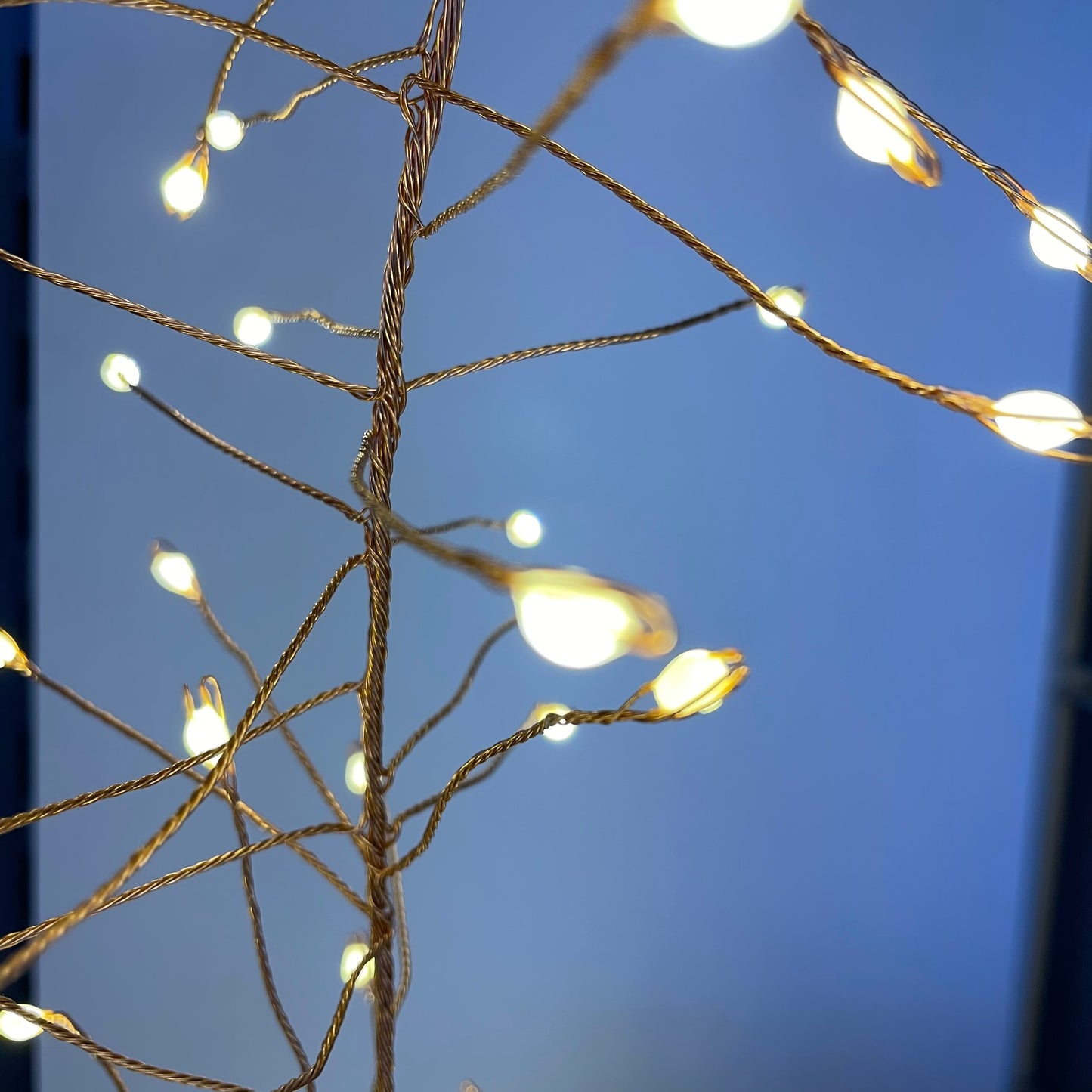 Premier Rose Gold Ultrabright 2.7m Garland Pin Wire with 430 Warm White LED Lights