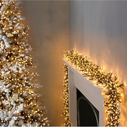 Premier 480 LED Cluster Brights Christmas Lights Warm White