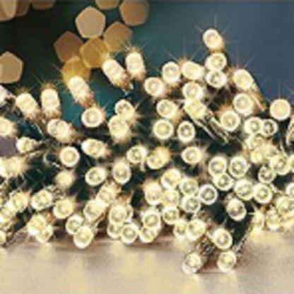 Premier TimeLights 200 Warm White LED Battery Operated Christmas String Lights